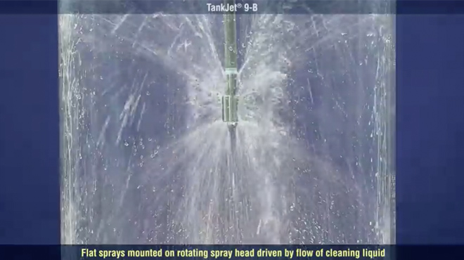 Video - Effectively Rinse Tanks With TankJet 9 Rotating Nozzle From ...